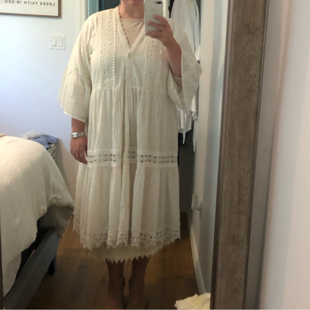 Arula cream & gold kimono